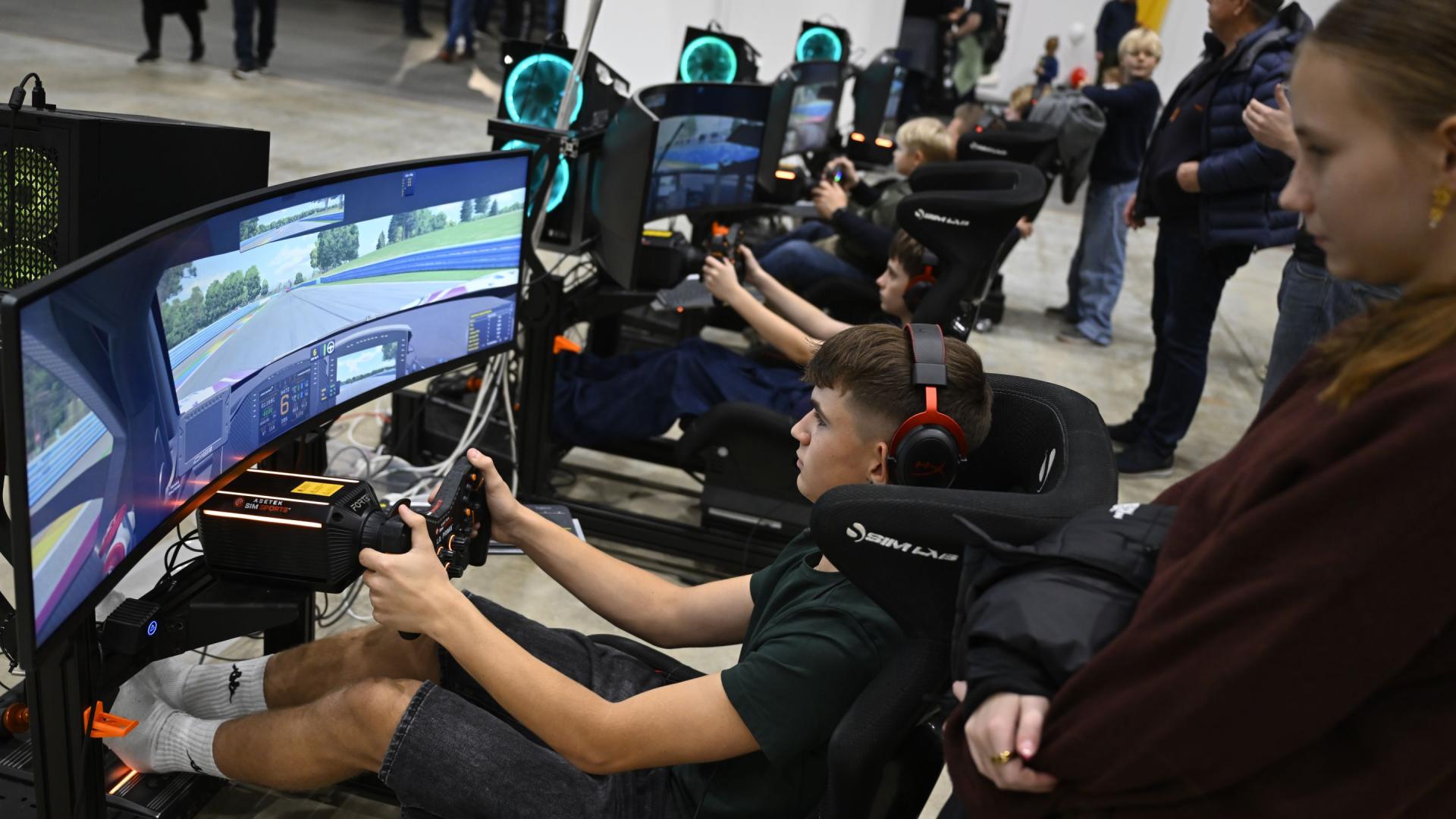 Prøv simracing hos Fyra SimSport til Elbilmessen