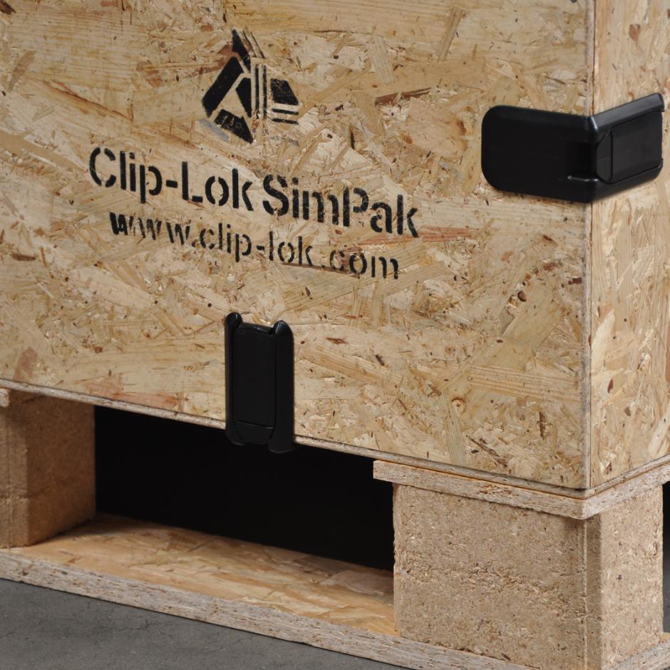 Clip-Lok One-Way Kasse med QIK Clips udført i plast