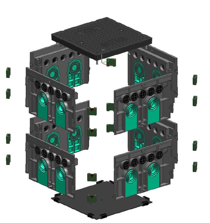 OPTIX Cable Chamber SYSTEM , ECO friendly