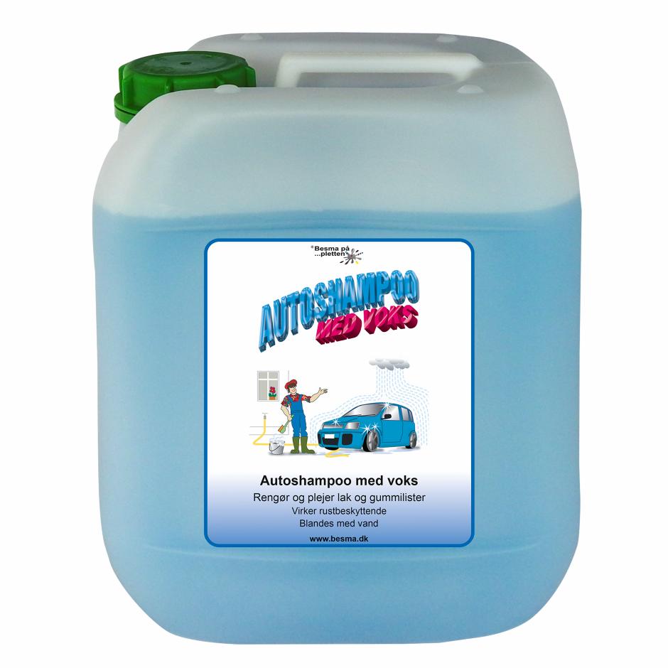 Autoshampoo med voks