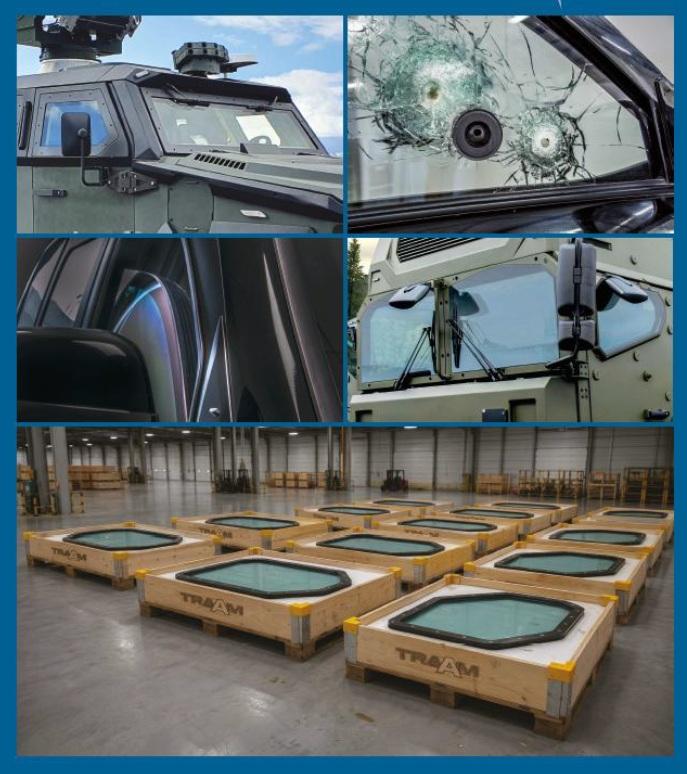Ballistic glass