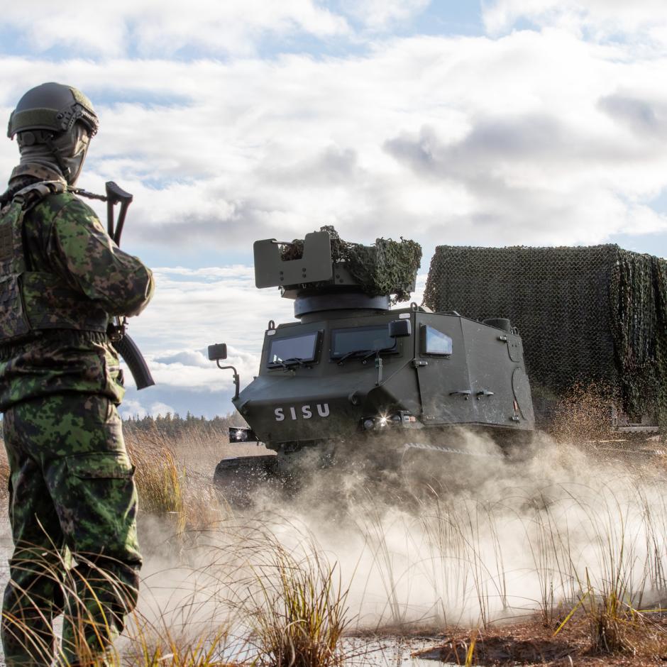 SISU GTT Tactical Vehicle