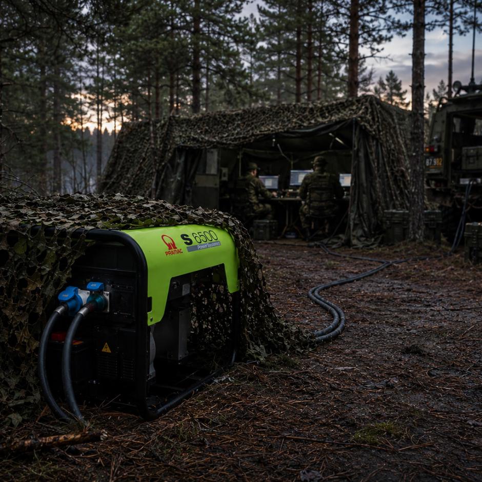 S6500 – 230V 1-faset dieselgenerator