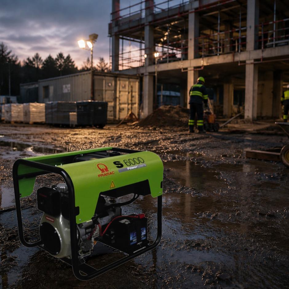 S6000 – 400V 3-faset dieselgenerator
