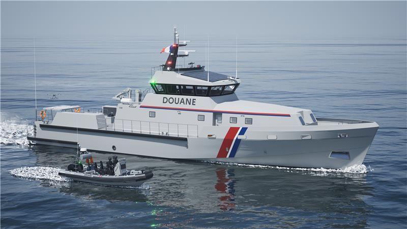 New 35-metre French Customs Patrol Vessels