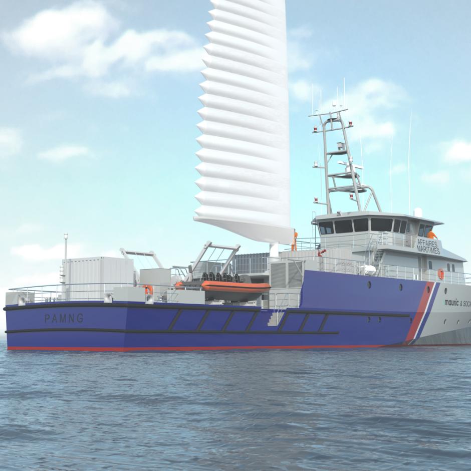 MAURIC OPV 540S : Sailing Offshore Patrol Vessel