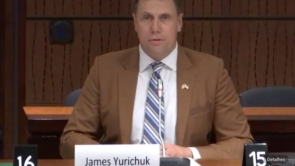 CA James Yurichuk testifies before the House of Commons of Canada