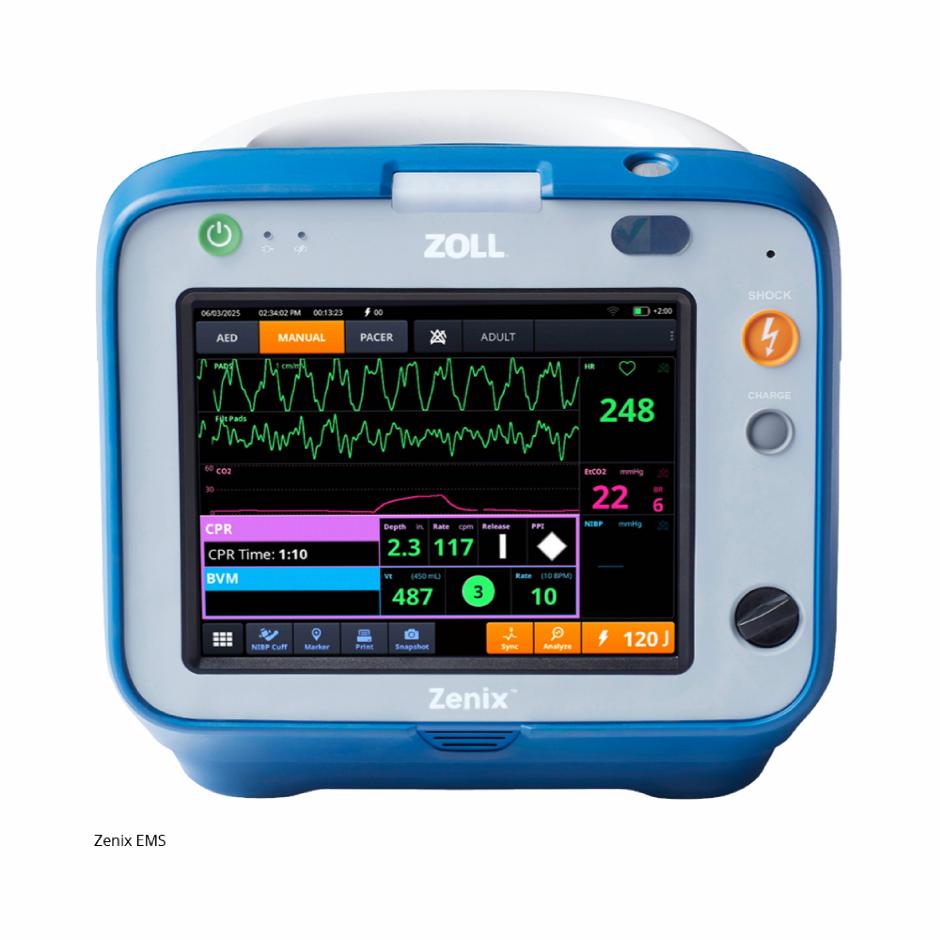 ZOLL Zenix monitor og defibrillator