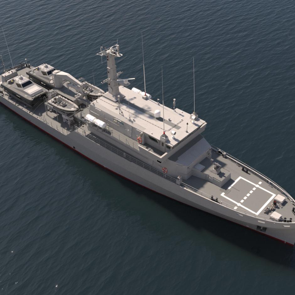 MCM Navy Vessel