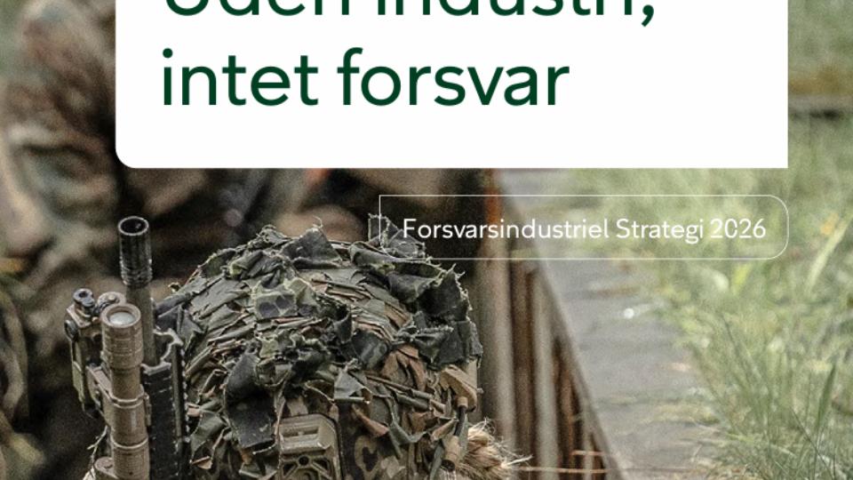 Uden industri, intet forsvar