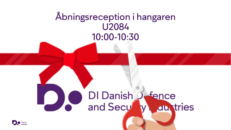 Åbningsreception for DI FoS' hangar