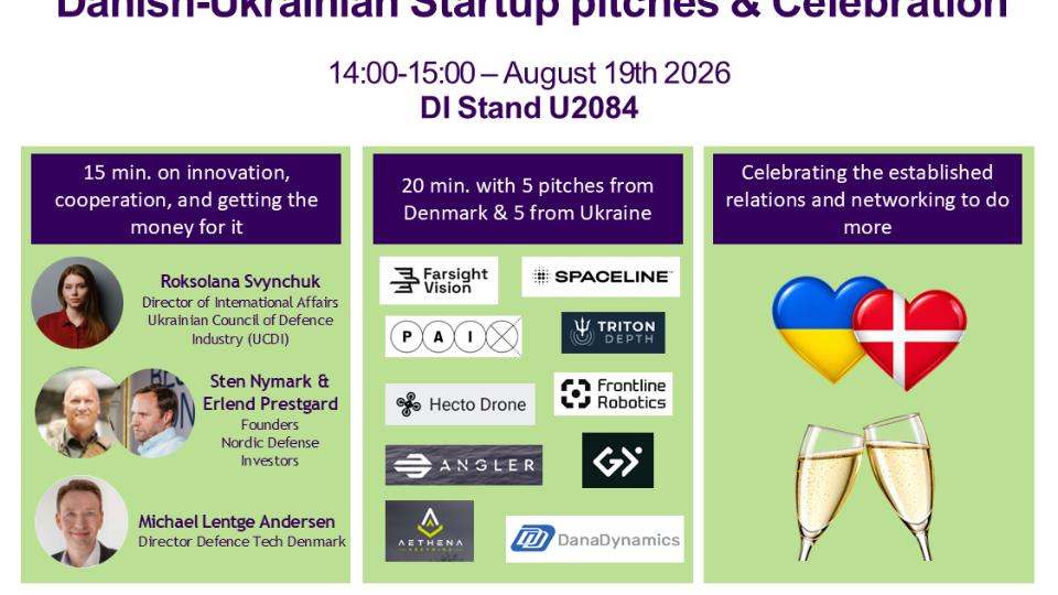 Danish-Ukrainian Startup pitches & Celebration