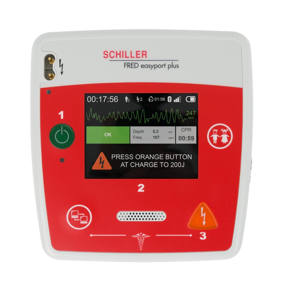 FRED Easyport Plus | Kompakt og kraftfuld defibrillator