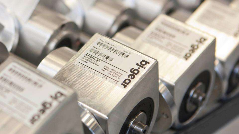 IP-klassificering af produkter fra BJ-Gear A/S