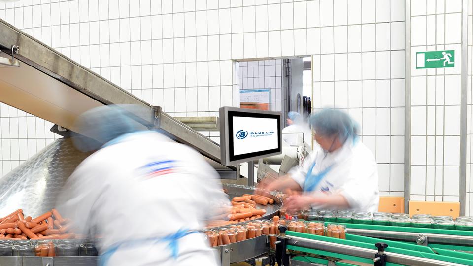 Vandtæt Monitor/PC tåler intensiv spuling og højtryksrensning