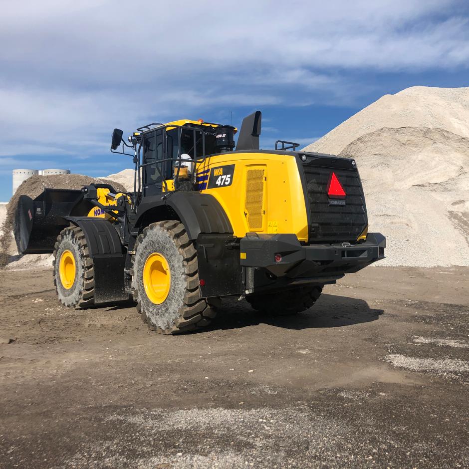 Komatsu gummihjulslæssere