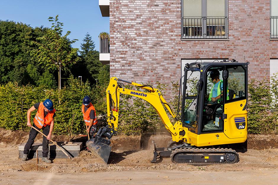 Komatsu minigravere