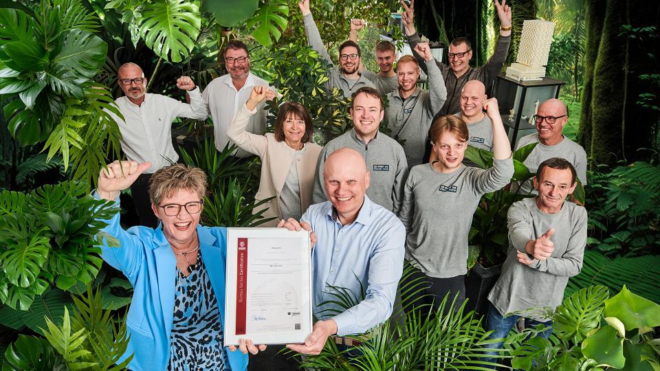 Prototal Damvig er nu ISO 14001 certificeret