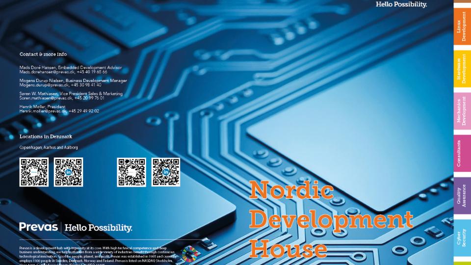 Prevas brochure