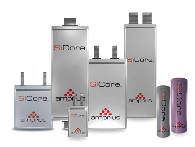 Amprius batterier