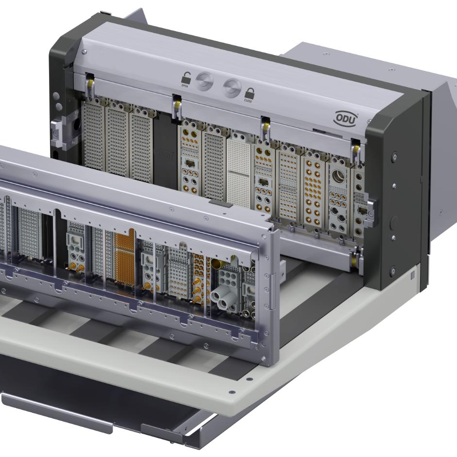 ODU-MAC® Black-Line interface til funktionstest
