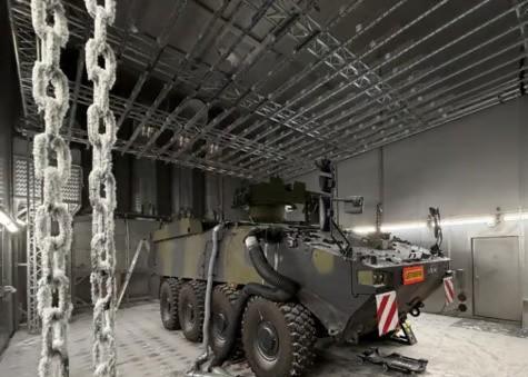 Military vehicles tested in arctic cold to meet defence standards