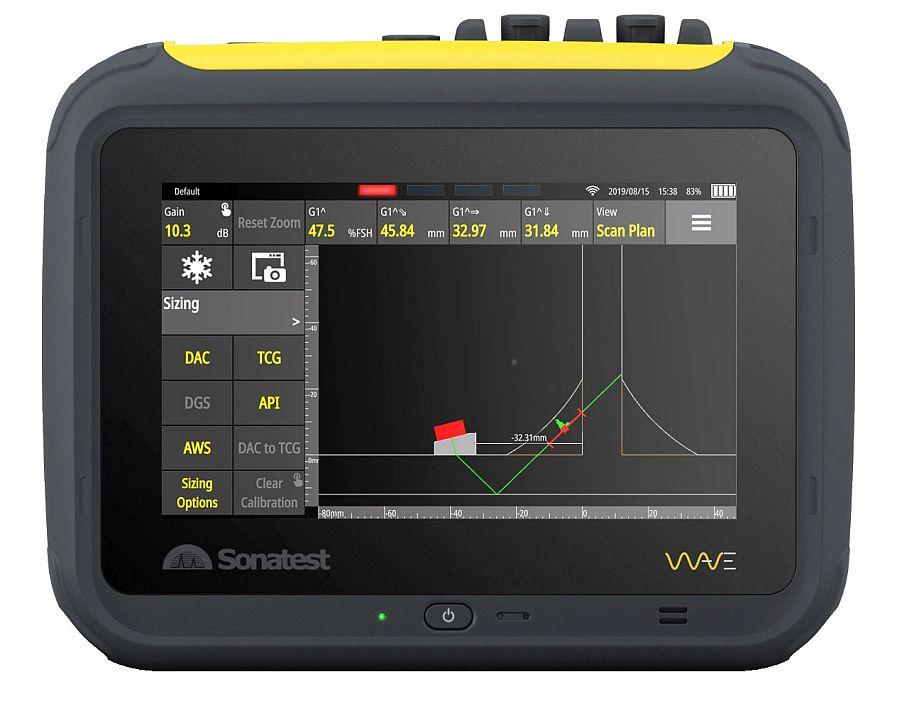 UT Flaw Måler Sonatest Wave