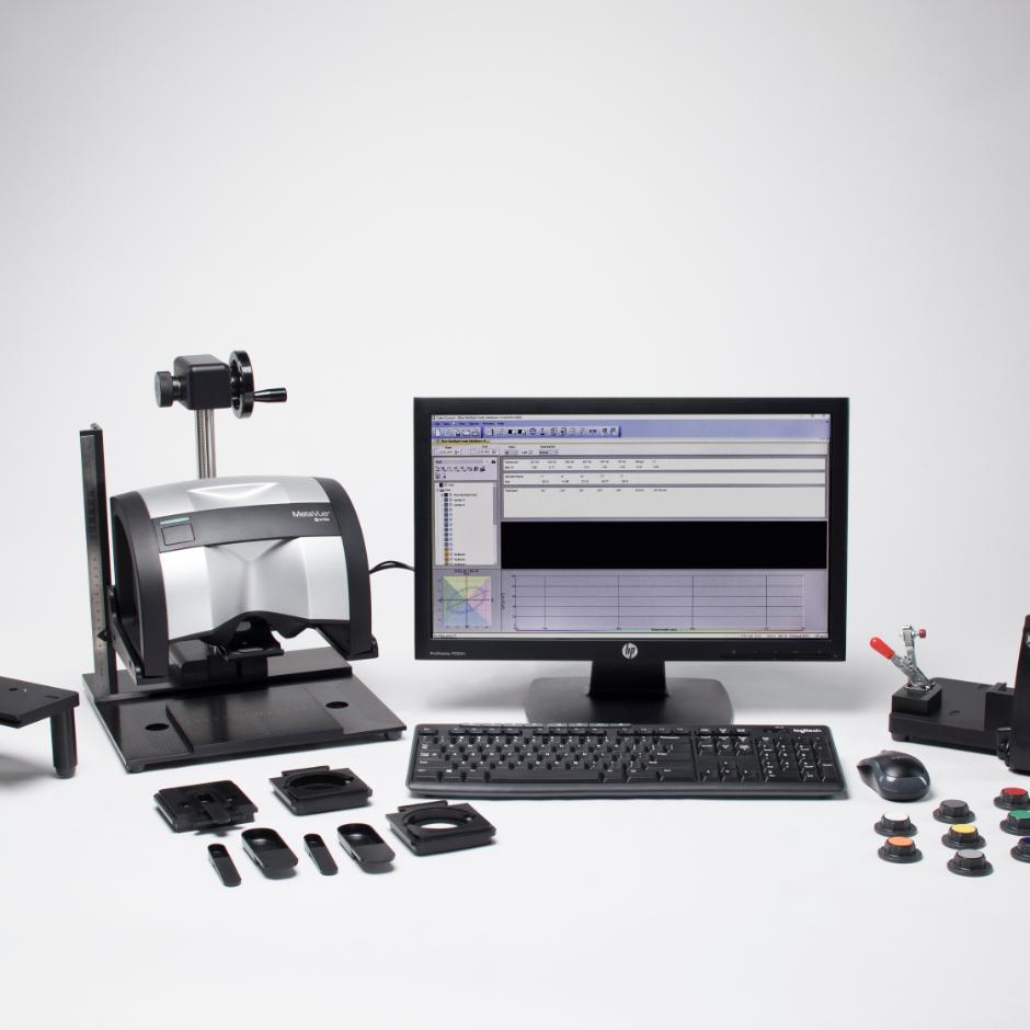 Farvemåler X-Rite Metavue 45/0° ø2-12mm med kontaktfri billedeteknologi