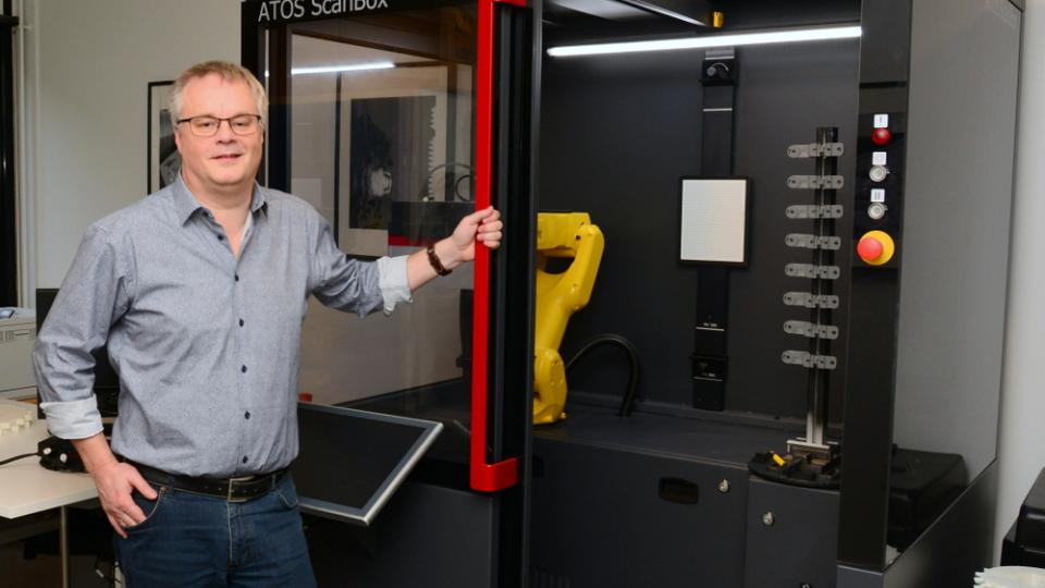 Ammeraal Beltech Modular bruger 3D scanning til digitalisering og kvalitetskontrol af emner