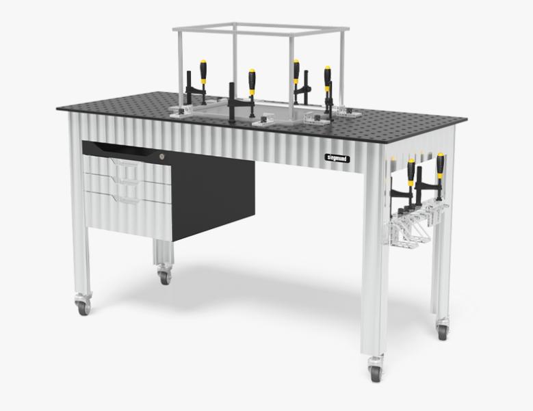 Arbejdsbord i Aluminium