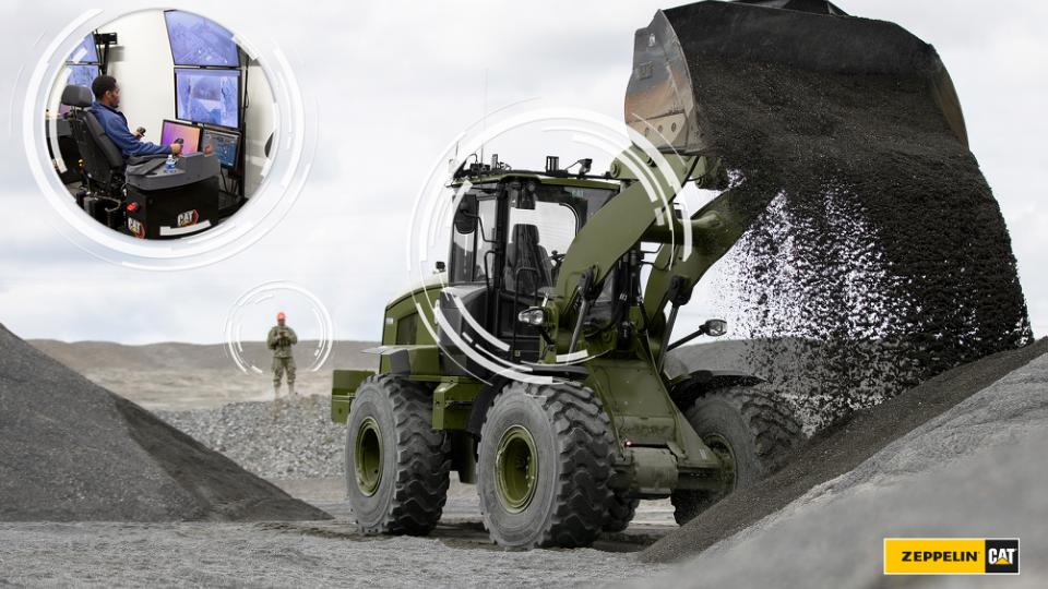 Når operatøren flyttes ud af farezonen