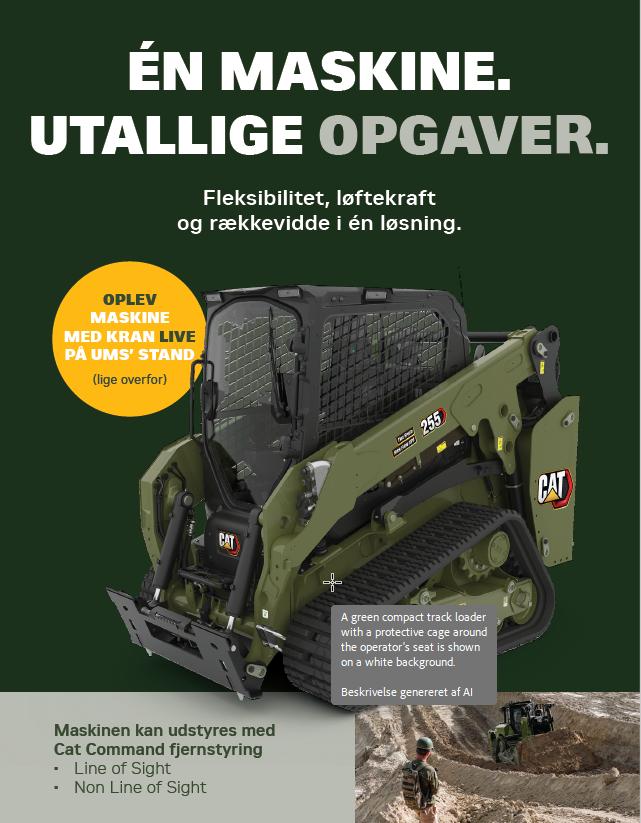 Fjernstyret minilæsser